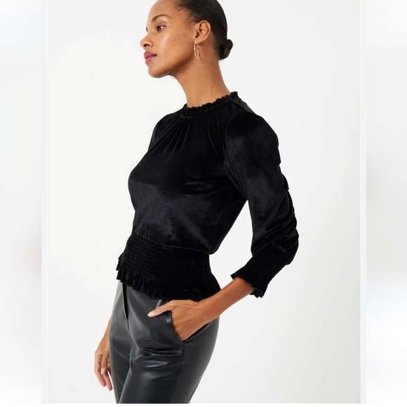 FRENCH CONNECTION Velvet top - Picture 4 of 16